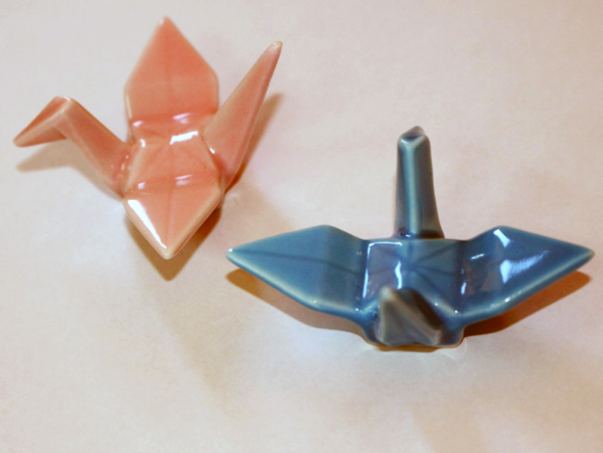 Chopstick Rest Origami Crane